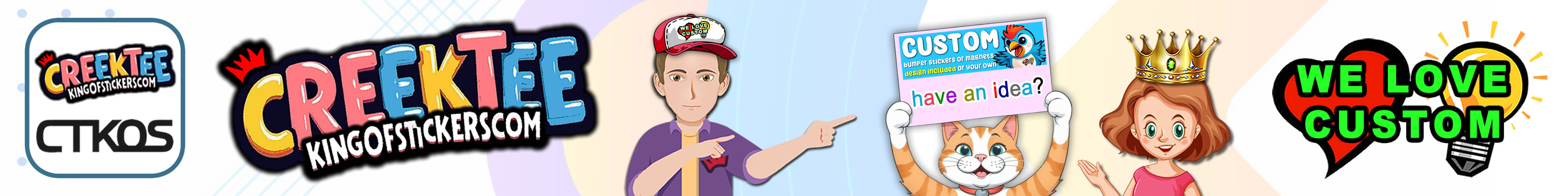 CreekTee Store Banner